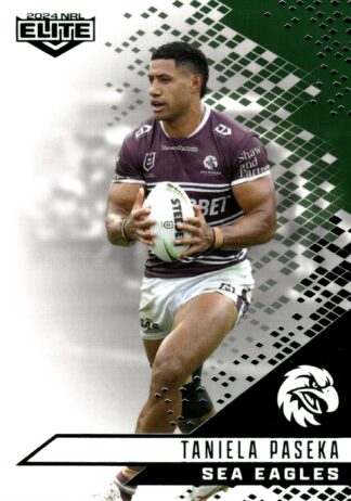 2024 NRL Elite Emerald Mojo - ME061 Taniela Paseka Manly Sea Eagles