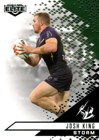 2024 NRL Elite Emerald Mojo - ME068 Josh King Melbourne Storm
