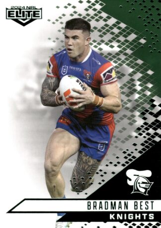 2024 NRL Elite Emerald Mojo - ME074 Bradman Best Newcastle Knights