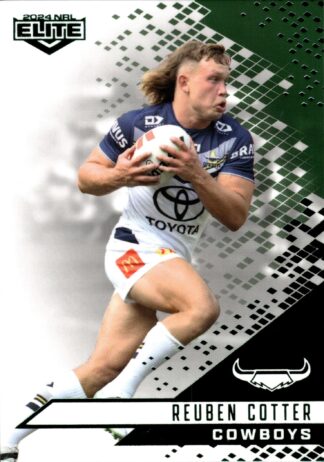 2024 NRL Elite Emerald Mojo - ME083 Reuben Cotter North Queensland Cowboys