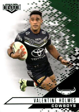 2024 NRL Elite Emerald Mojo - ME086 Valentine Holmes North Queensland Cowboys