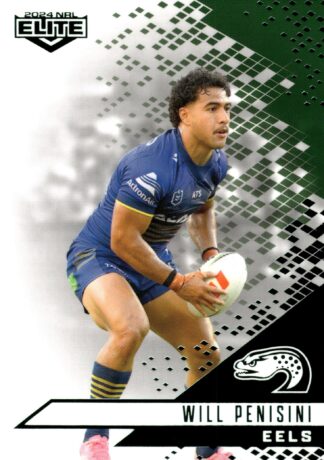 2024 NRL Elite Emerald Mojo - ME098 Will Penisini Parramatta Eels