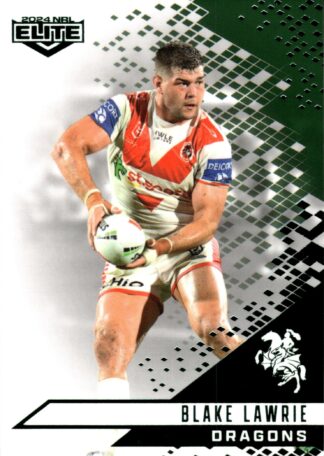 2024 NRL Elite Emerald Mojo - ME122 Blake Lawrie St George Illawarra Dragons