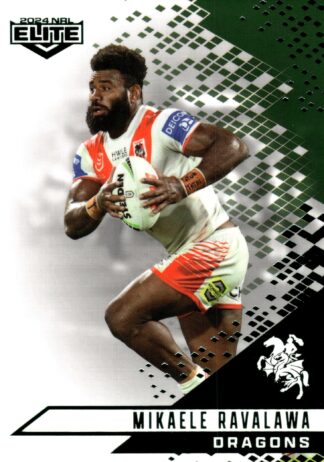 2024 NRL Elite Emerald Mojo - ME125 Mikaele Ravalawa St George Illawarra Dragons