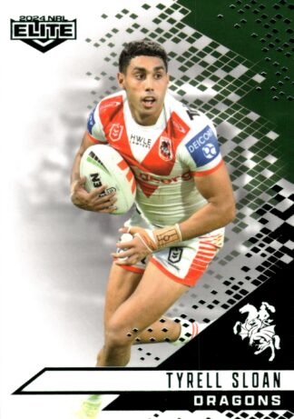 2024 NRL Elite Emerald Mojo - ME126 Tyrell Sloan St George Illawarra Dragons
