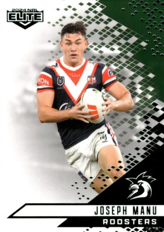 2024 NRL Elite Emerald Mojo - ME129 Joseph Manu Sydney Roosters