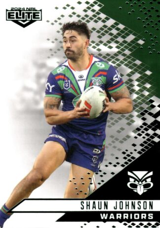 2024 NRL Elite Emerald Mojo - ME141 Shaun Johnson Warriors