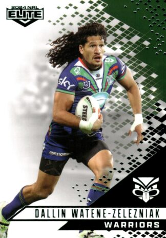 2024 NRL Elite Emerald Mojo - ME144 Dallin Watene-Zelezniak Warriors