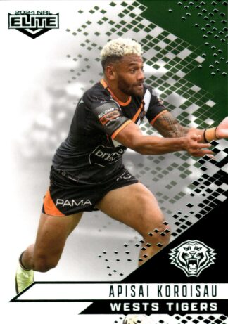 2024 NRL Elite Emerald Mojo - ME149 Apisai Koroisau Wests Tigers