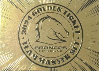 2024 NRL Elite Golden Ticket - GT01 Brisbane Broncos Team Master Set