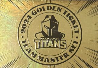 2024 NRL Elite Golden Ticket - GT06 Gold Coast Titans Team Master Set