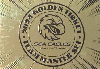 2024 NRL Elite Golden Ticket - GT07 Manly Sea Eagles Team Master Set
