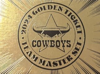 2024 NRL Elite Golden Ticket - GT10 North QLD Cowboys Team Master Set