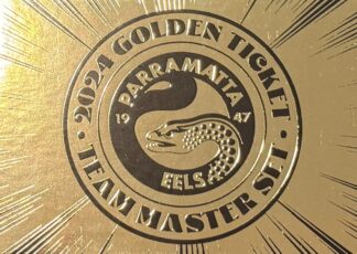 2024 NRL Elite Golden Ticket - GT11 Parramatta Eels Team Master Set