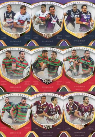 2024 NRL Elite Master Set #4 - Masters Series Greg Inglis South Sydney Rabbitohs