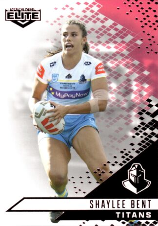 2024 NRL Elite NRLW Pink Diamond Mojo - MP20 Shaylee Bent Gold Coast Titans