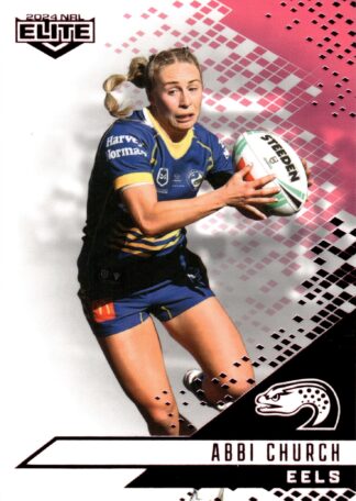 2024 NRL Elite NRLW Pink Diamond Mojo - MP39 Abbi Church Parramatta Eels