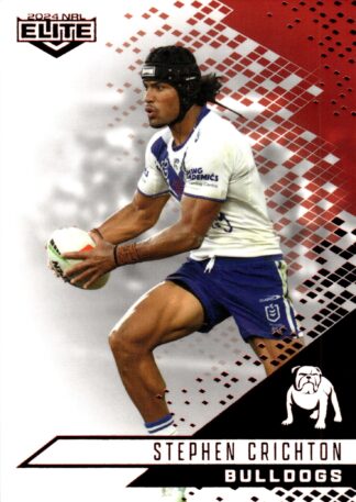 2024 NRL Elite Ruby Mojo - MR022 Stephen Crichton Canterbury Bulldogs