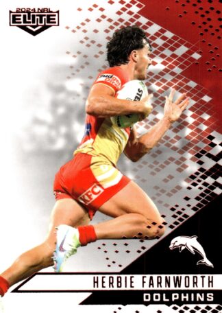 2024 NRL Elite Ruby Mojo - MR040 Herbie Farnworth Dolphins