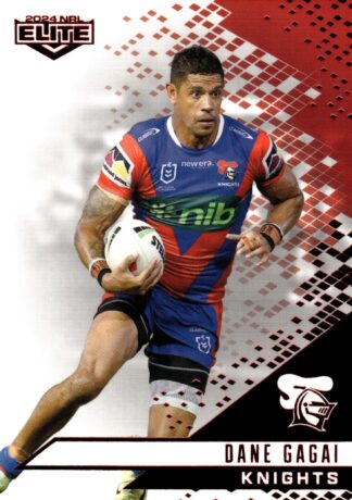 2024 NRL Elite Ruby Mojo - MR077 Dane Gagai Newcastle Knights