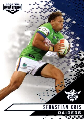 2024 NRL Elite Sapphire Mojo - MS013 Sebastian Kris Canberra Raiders