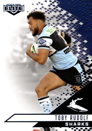 2024 NRL Elite Sapphire Mojo - MS035 Toby Rudolf Cronulla Sharks