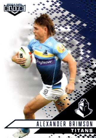 2024 NRL Elite Sapphire Mojo - MS047 Alexander Brimson Gold Coast Titans