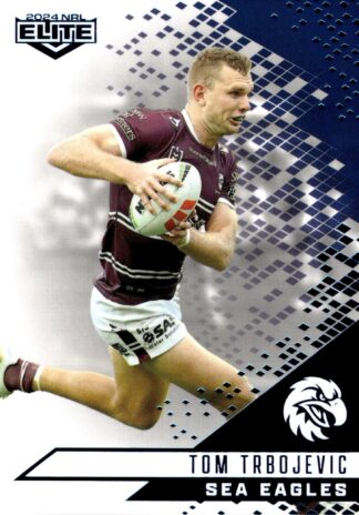 2024 NRL Elite Sapphire Mojo - MS063 Tom Trbojevic Manly Sea Eagles