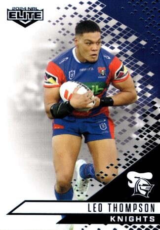 2024 NRL Elite Sapphire Mojo - MS081 Leo Thompson Newcastle Knights