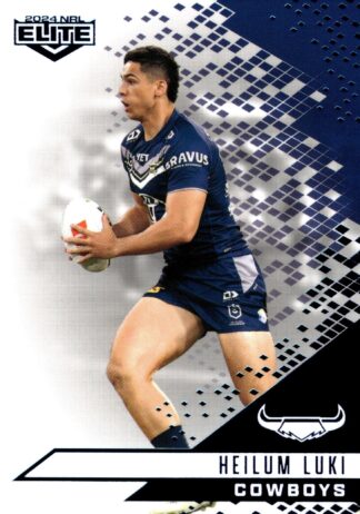 2024 NRL Elite Sapphire Mojo - MS087 Heilum Luki North Queensland Cowboys