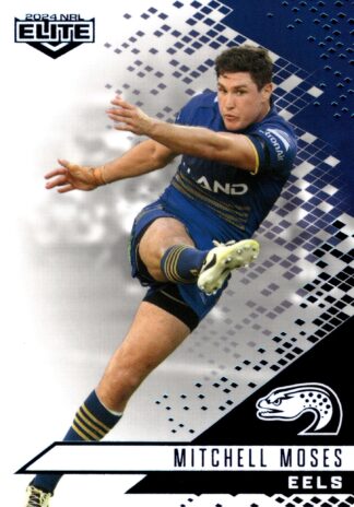 2024 NRL Elite Sapphire Mojo - MS096 Mitchell Moses Parramatta Eels