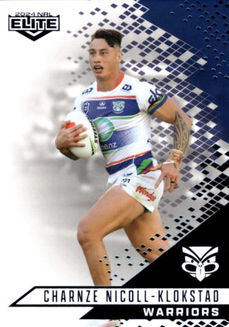 2024 NRL Elite Sapphire Mojo - MS142 Charnze Nicoll-Klokstad Warriors