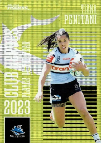 2024 NRL Traders Club Hero Green - CHG07 Tiana Penitani Cronulla Sharks