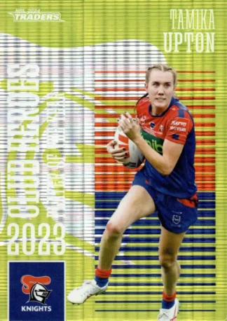 2024 NRL Traders Club Hero Green - CHG14 Tamika Upton Newcastle Knights