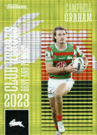 2024 NRL Traders Club Hero Green - CHG20 Campbell Graham South Sydney Rabbitohs