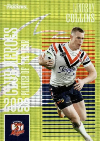 2024 NRL Traders Club Hero Green - CHG23 Lindsay Collins Sydney Roosters
