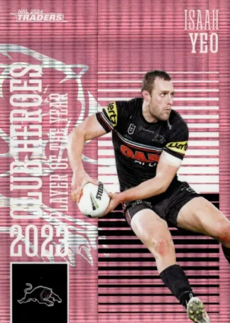 2024 NRL Traders Club Hero Pink - CHPK19 Isaah Yeo Penrith Panthers
