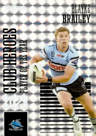 2024 NRL Traders Club Hero Priority - CHP09 Blayke Brailey Cronulla Sharks