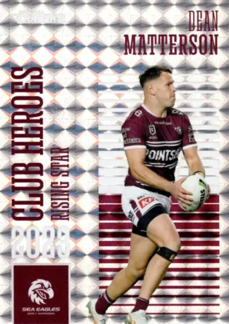 2024 NRL Traders Club Hero Priority - CHP18 Dean Matterson Manly Sea Eagles