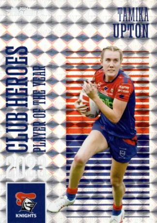 2024 NRL Traders Club Hero Priority - CHP23 Tamika Upton Newcastle Knights
