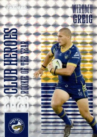 2024 NRL Traders Club Hero Priority - CHP28 Wiremu Greig Parramatta Eels