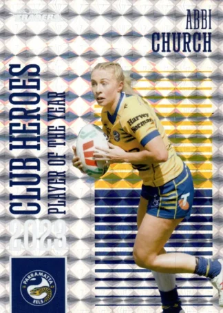 2024 NRL Traders Club Hero Priority - CHP29 Abbi Church Parramatta Eels