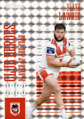 2024 NRL Traders Club Hero Priority - CHP34 Blake Lawrie St George Dragons