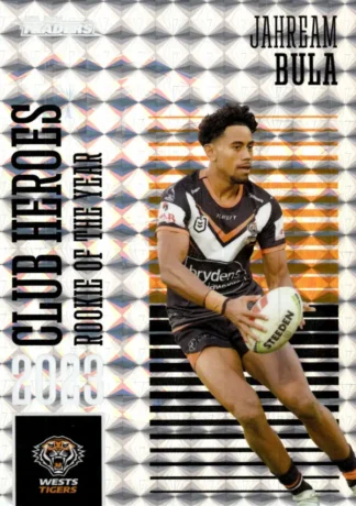 2024 NRL Traders Club Hero Priority - CHP43 Jahream Bula Wests Tigers