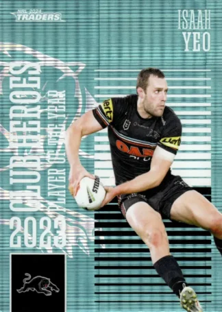 2024 NRL Traders Club Hero Teal - CHT19 Isaah Yeo Penrith Panthers