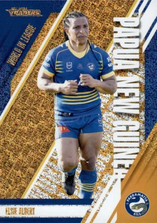 2024 NRL Traders World In League Copper - WLC18 Elsie Albert Parramatta Eels