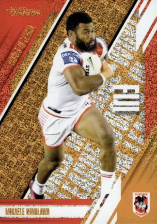 2024 NRL Traders World In League Copper - WLC21 Mikaele Ravalawa St George Dragons
