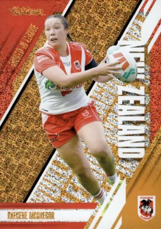 2024 NRL Traders World In League Copper - WLC22 Raecene McGregor St George Dragons