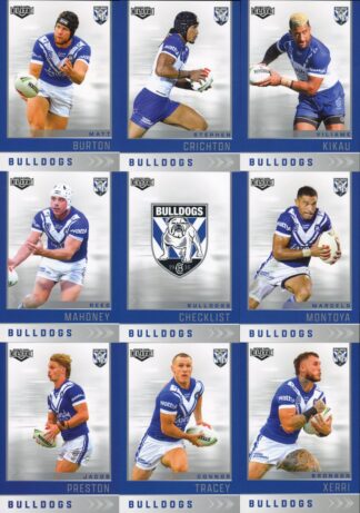 2025 NRL Elite Base Team Set - Canterbury Bulldogs