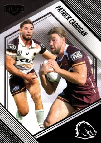 2025 NRL Elite Black Diamond Mojo - MB003 Patrick Carrigan Brisbane Broncos